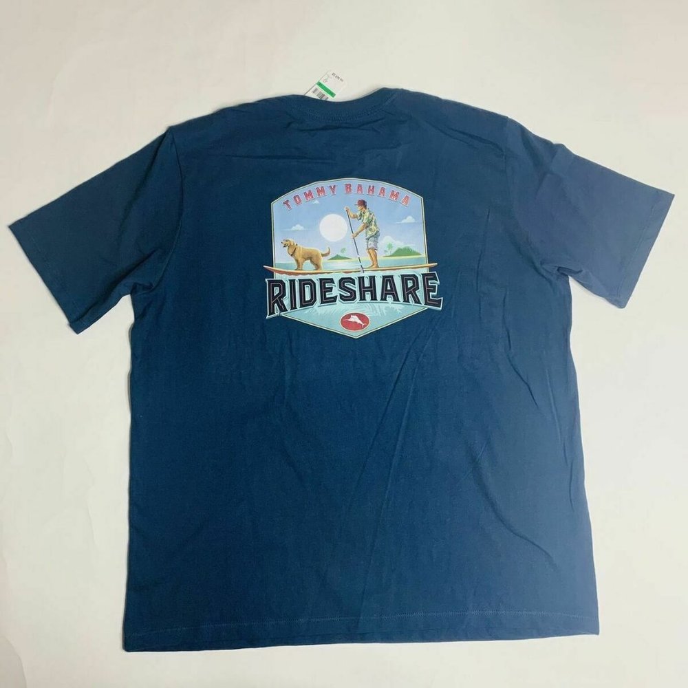 Tommy Bahama Mens Graphic T-Shirt Size Large L New - Picture 7 of 8